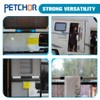 PETCHOR RV Screen Door Cross Bar Handle, Adjustable Grab Handle
