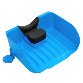 Portable Shampoo Basin for Kids, Baby, Children,Tear Free Hair Washing Basin Tray at Home (Blue)