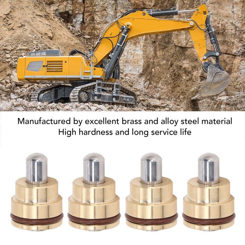 4 Pcs Excavator Control Valve Handle High Hardness Joystick Hydraulic