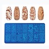 3 x Nail Stamping Plates, MWoot Nail Stamping Plate, Geometry