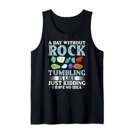 Rock Tumbling Stone Polish Kit Beginner Machine Tank Top