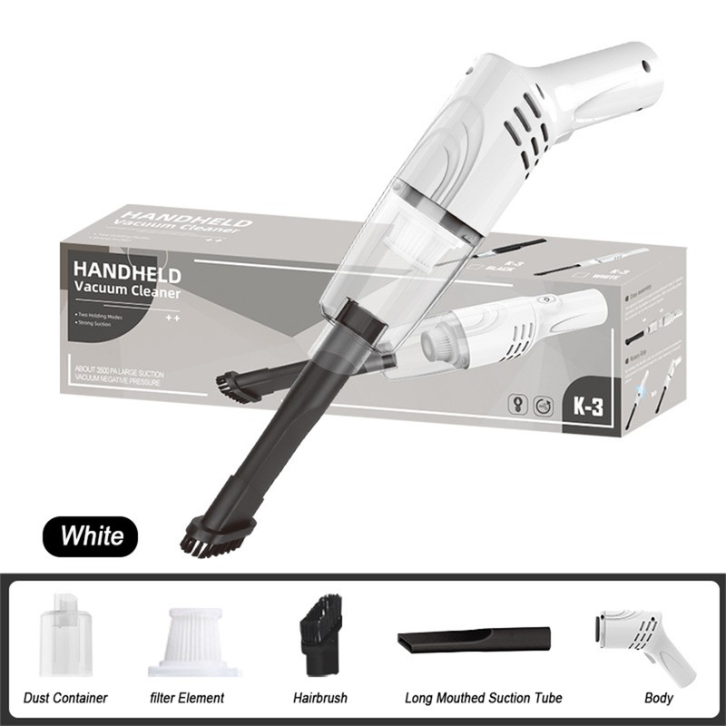 Car Vacuum Cleaner Cordless Handheld Car Vacuum Cleaner Powerful Suction