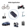 Mengshen 2 Set Wireless Bicycle Anti-Theft Alarm Security Vibration Motion