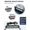 Dirt Bike Light Bar,60W 2500LM Motorcycle Headlight Light Bar Plug-Play