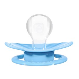 Landofgenie Adult Size Dummy Large Teat Shield Dummy Blue