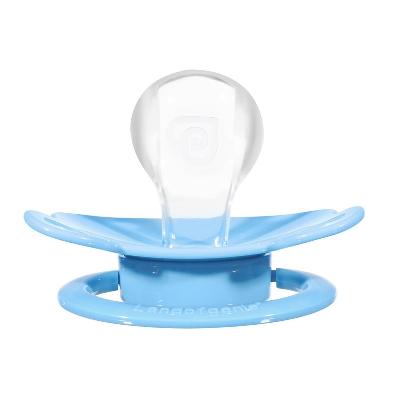 Landofgenie Adult Size Dummy Large Teat Shield Dummy Blue
