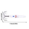 Fishing Squid Jigs, Glitter Octopus Lure Light with Hook Luminous