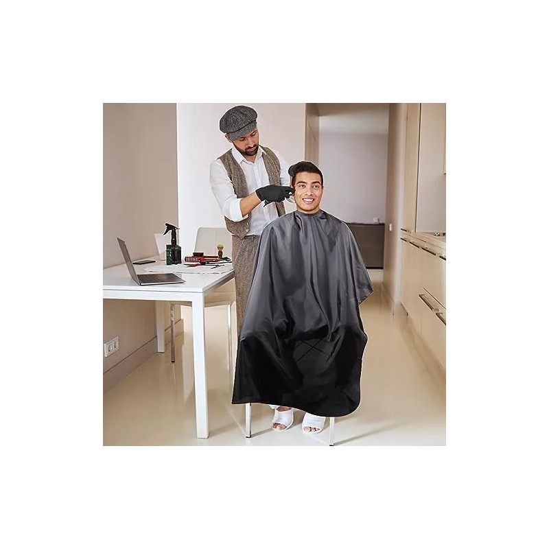 Omvoina Capa De Corte De Pelo Profesional Omvoina Con Cierre