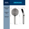Cobbe Handheld Filtered Shower Head - Filters >99% Chlorine -