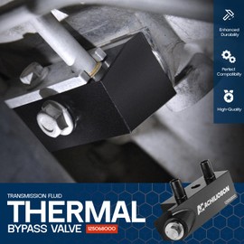 6L80 Automatic Transmission Fluid Thermal Bypass Valve fits for 2014-2018 GM Tahoe Silverado Sierra 1500 Escalade Yukon 6L80 5.3L 6.2L 4.3L 125068000