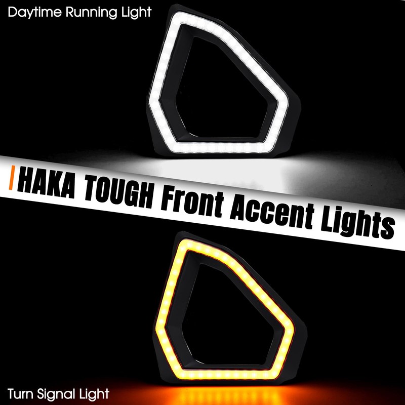 HAKA TOUGH Front Accent Light for 2024 Polaris Ranger XD