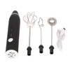 Rechargeable Milk Frother 304 Stainless Steel Handheld Foam Maker Cordless