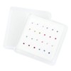 Pack of 24/8 Colour 925 Sterling Silver Claw Set Nose