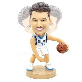 Ru.Master Doncic Bobblehead Basketball Action Figure -5.1 in Hand-Painted Resin Mavericks Collectible Doll - Perfect Sports Fan Gift - Doncic in Iconic 77# Jersey