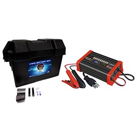 BC8S1210A 10A AGM Charger and Group 27-31 Battery Box ABS