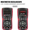 Handheld Oscilloscope, 9999 Counts Digital Multimeter, 3-in-1 Universal Tester, 10MHz