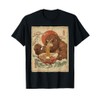 Bigfoot Eating Ramen Japanese Cryptid Sasquatch Ukiyo-e T-Shirt