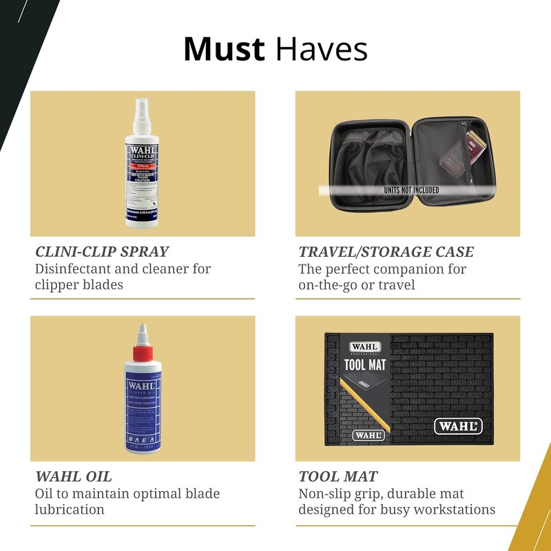 Wahl - Combo profesional de peluquero 5 estrellas, modelo número