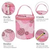 Dasonwin Portable Yarn Storage Bag - Pink Crochet Bag Organizer