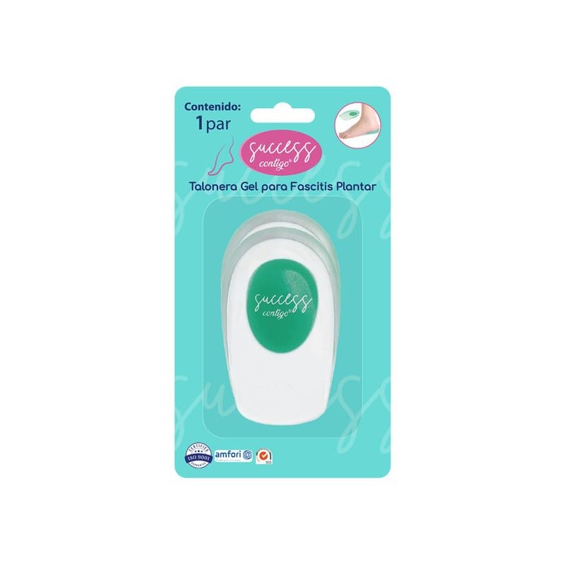 Success Talonera para Fascitis y Espolón - Gel Silicona de