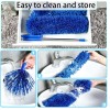 Luxury Telescopic Microfiber Duster Set - 15-100 Inch Extendable Cleaning