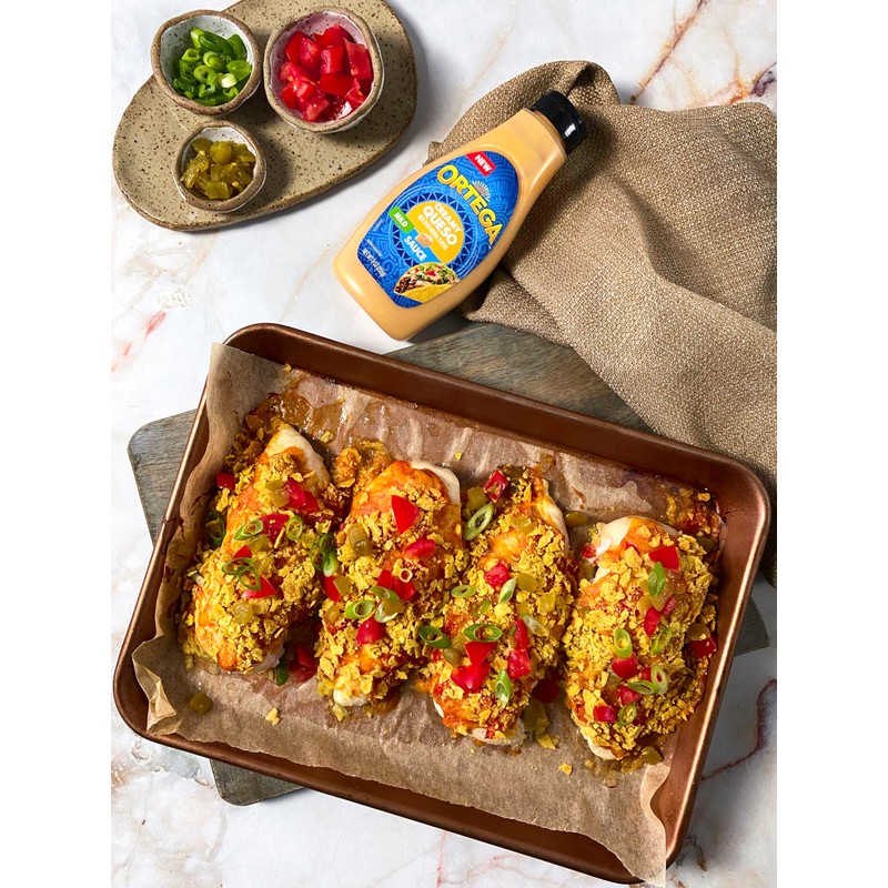 Ortega Creamy Taco Sauce, Queso, 9 Ounce