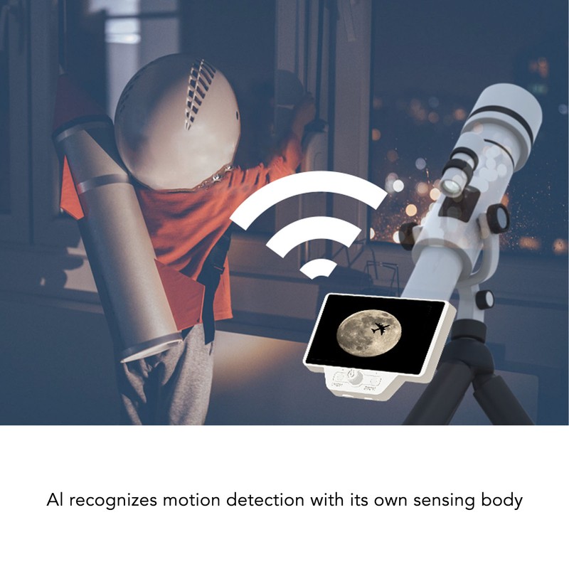 Telescope Electronic Eyepiece 5in HD Display CMOS Electronic Digital Telescope