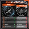RASTP Universal Drifting Deep Dish Racing Steering Wheel 13.8”/350mm 6