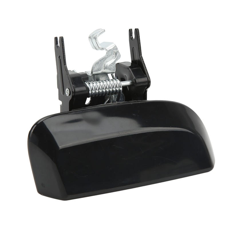 Car Rear Outer Exterior Door Handle Black ABS Replacement for