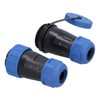 Aviation Plug Socket IP68 Waterproof Solderless Male Female Pair Connector