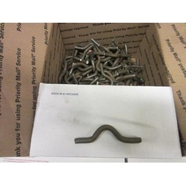 Cable Clips Safety Chain Weld on fence clips size 5/16 by 3/4 inch lot of 50