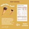 Muddy Bites Waffle Cone Snacks Bite Sized Chocolate Filled Waffle