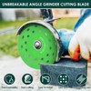 9Pcs Diamond Porous Widened Cutting Disc Wear Resistant Rock Slab