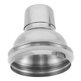 FUNOMOCYA Cocktail Shaker Lid Accessories for Wine Glasses Stainless Steel Shaker Cup Lid Spill Proof Cup Covers Cocktail Wine Cup Lids Shaker Cover Lids for Shaker Cup Silver