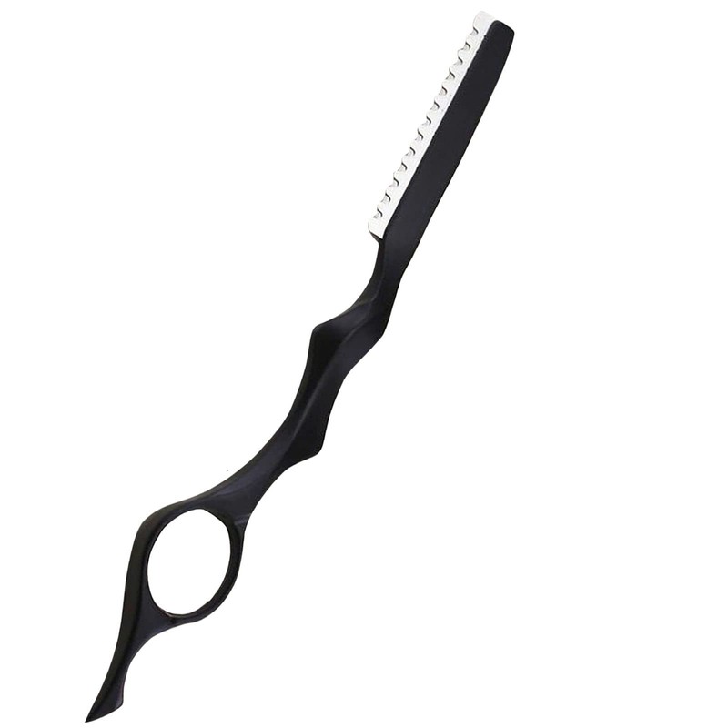 Hairstyling Razor Stainless Steel Painted Thinning Razor Spring Cut Professional