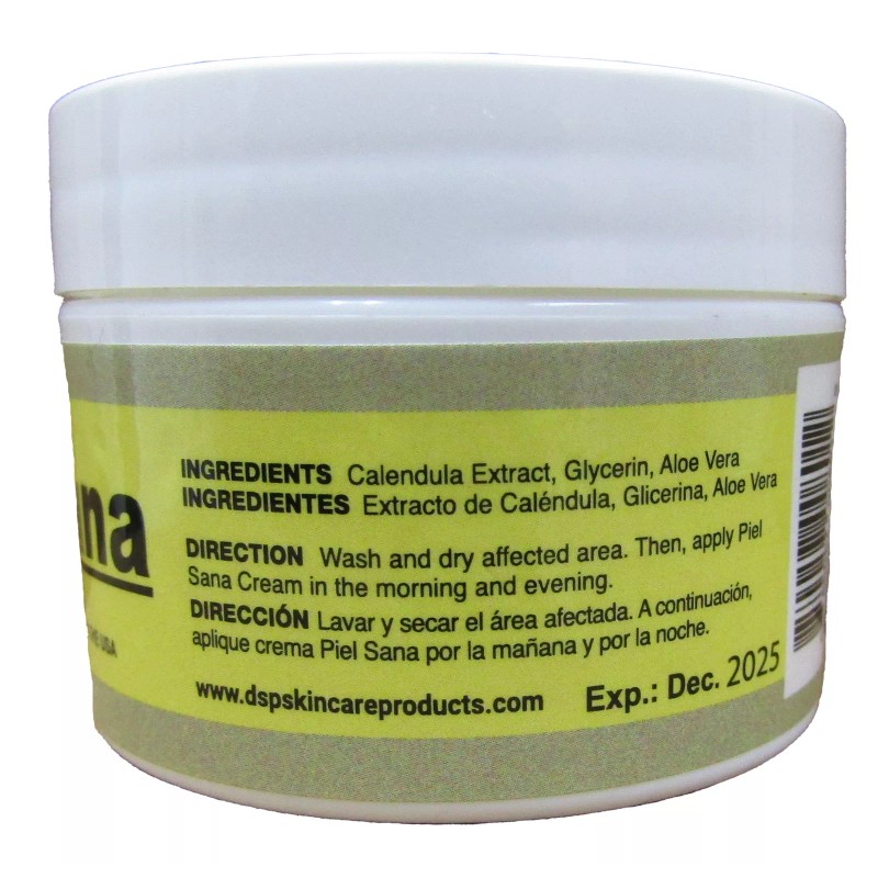 Piel Sana Intensive Repair Anti Itch Cream with Calendula Extract,