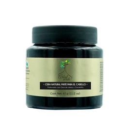 Cera Natural para Cabello a base de cera de abeja y candelilla Árbol Verde. 60 grs