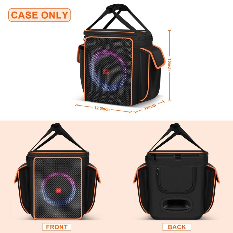 Carrying Case for JBL Partybox Encore Essential/Essential 2 Speaker, Portable