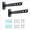 Alighting Laundry Hanger Dryer Rack Folding Wall Mount Clothes Black