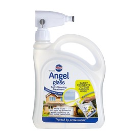 Nilco Angel Glass, Self Cleaning Treatment with Power Spray Gun, 70 Fl Oz