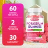 Potassium Gummies, Potassium Chloride 1000mg for Adults, Sugar-Free Potassium Supplement