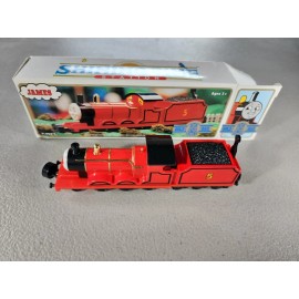 Ertl NEW! Ertl Thomas & Friends Shining Time Station Train Gold Rail - JAMES