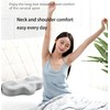 Memory Foam Cervical Pillow, Contour Design Relieves Neck Pain &