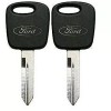H72 2 For 1998 1999 2000 2001 2002 2003 Ford F150 Transponder Key