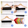 ZUNNY HJERBOF Laundry Hanger, Hat Hanger, Hat Hanger, Foldable, Hat