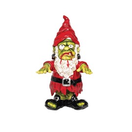 GALLERIE II Frankenstein Santa Claus Outfit Halloween Small Figurine Cute Spooky Scary Home Indoor Living Room Coffeetable End Table Fireplace Mantle Kitchen Dining Dinner Table Tabletop Decor