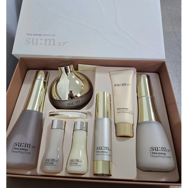 su:m 37˚ SUM37 Time Energy Resetting Skin care 3pcs Special