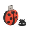 Flash Drive Cute Cartoon Ladybug Compatible Storage Optional USB Thumb