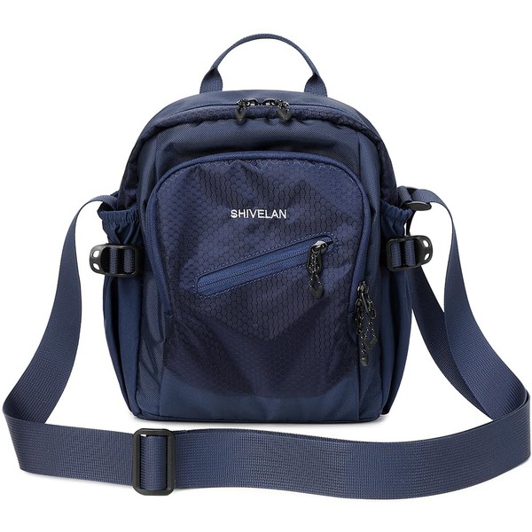 SHIVELAN Nylon Crossbody Travel Bag for Women & Men Multi
