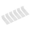 6pcs Acrylic Headband Holder Wall Clear Hanging Headband Organizer Storage